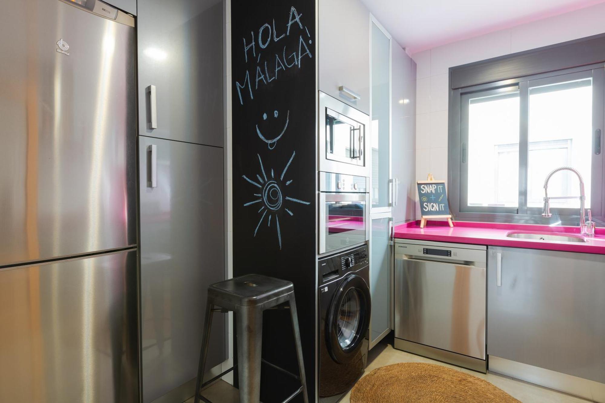 Ferienwohnung Hi Urban Malaga Centro Exterior foto